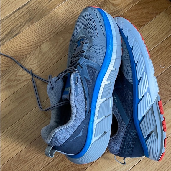 Hoka One One Gaviota 2  Blue Gray Men Size 11M - Picture 4 of 10